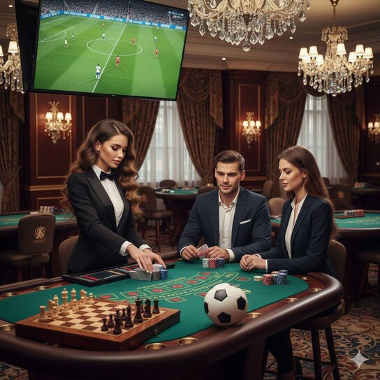 斗牛棋牌大厅主视觉